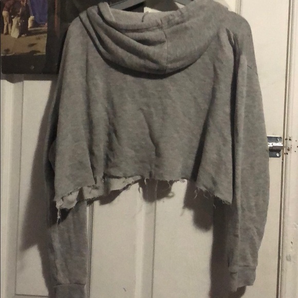 Urban Planet Crop Sweater -  (ripped style) - Picture 3 of 4